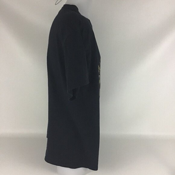 Men's Stan Lee Avengers Black Graphic T Shirt Size XL Marvel Comic Characters - Picture 3 of 6